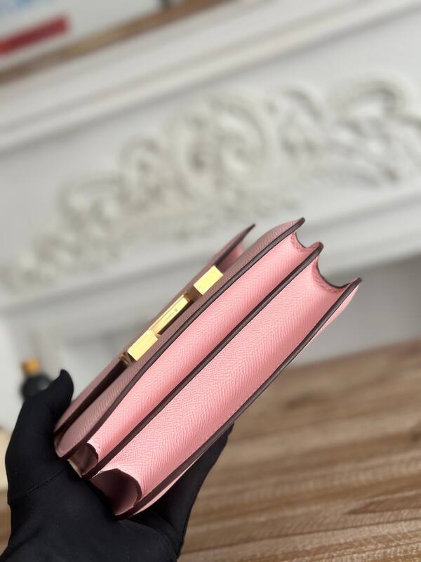 Hermes Constance Pink crossbody — 1:1 Replica