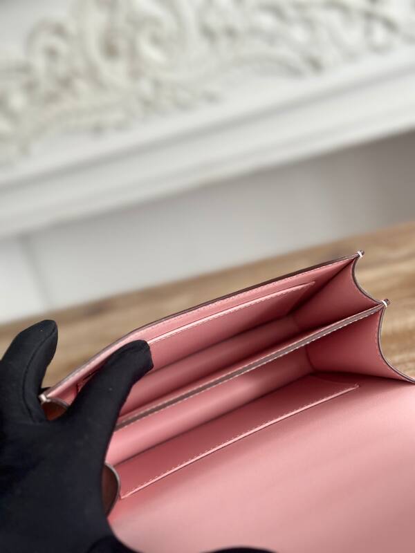 Hermes Constance Pink crossbody — 1:1 Replica