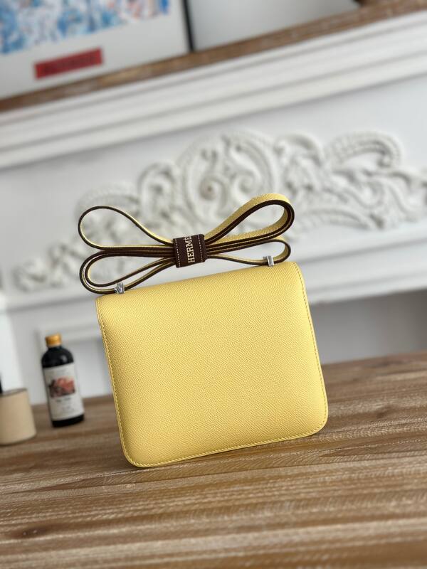 Hermes Constance Yellow shoulder — Top Quality Replica