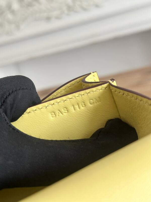Hermes Constance Yellow crossbody — AAA Quality Replica