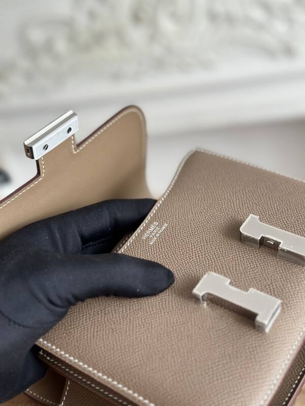Hermes Constance Etoupe crossbody — AAA Quality Replica