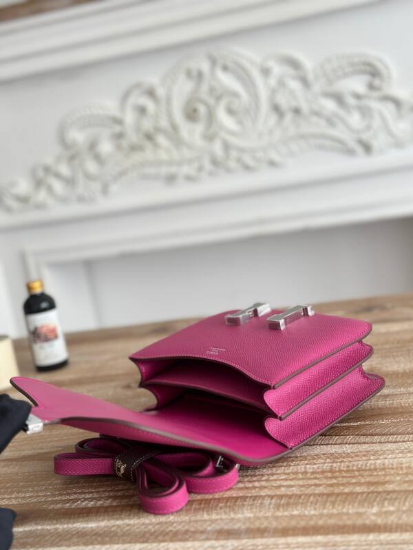 Hermes Constance Fuchsia Pink shoulder — Premium Replica