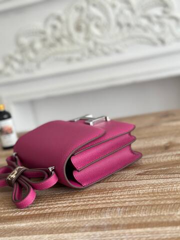 Hermes Constance Fuchsia Pink shoulder Premium Replica