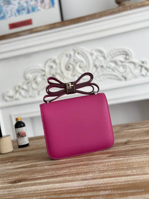 Hermes Constance Fuchsia Pink shoulder — Premium Replica