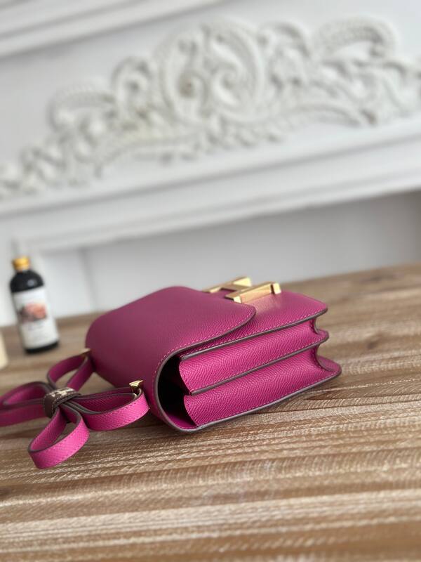 Hermes Constance Pink crossbody — 1:1 Replica