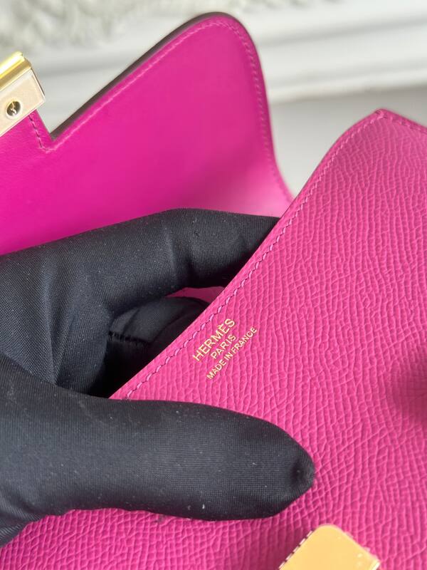 Hermes Constance Pink crossbody — 1:1 Replica