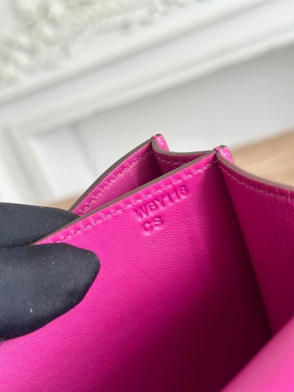 Hermes Constance Pink crossbody — 1:1 Replica