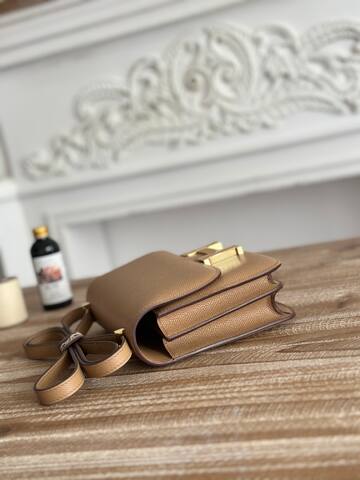 Hermes Constance Gold Tan Epsom crossbody AAA Quality Replica