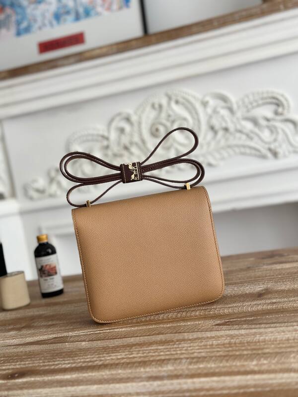Hermes Constance Gold Tan Epsom crossbody — AAA Quality Replica