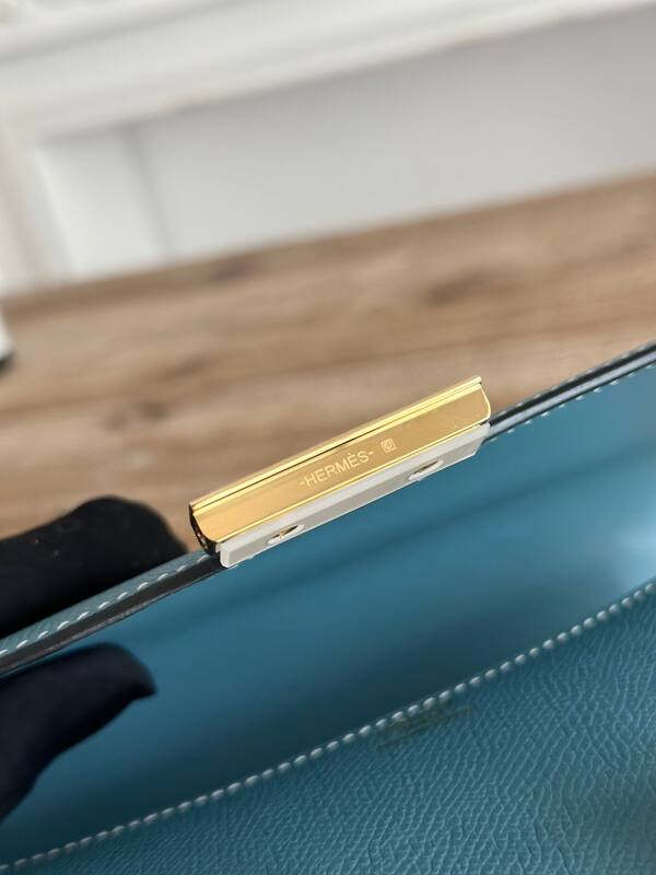 Hermes Constance Blue crossbody — 1:1 Replica