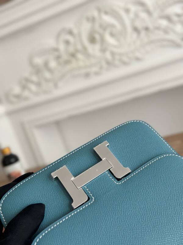 Hermes Constance Blue crossbody — Premium Replica