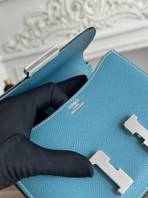 Hermes Constance Blue crossbody — Premium Replica