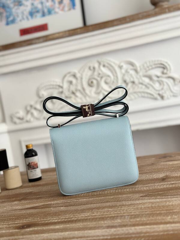 Hermes Constance Light Blue crossbody — Top Quality Replica