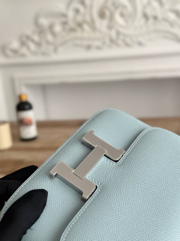 Hermes Constance Light Blue crossbody — Top Quality Replica
