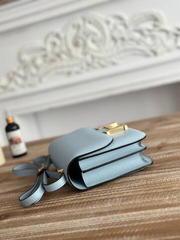Hermes Constance Light Blue shoulder AAA Quality Replica