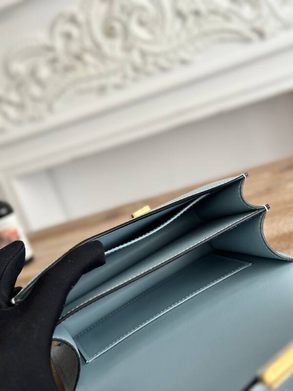 Hermes Constance Light Blue shoulder — AAA Quality Replica