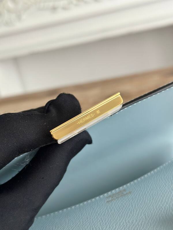 Hermes Constance Light Blue shoulder — AAA Quality Replica