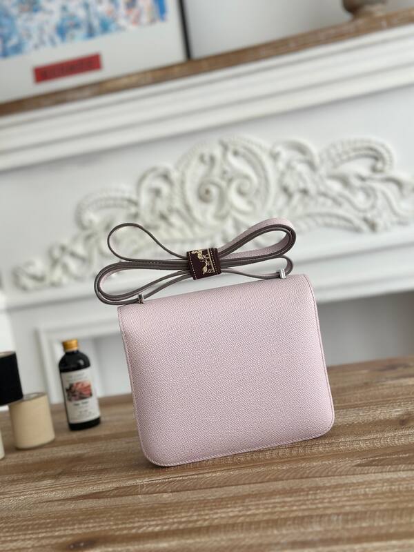 Hermes Constance Light Pink crossbody — Premium Replica