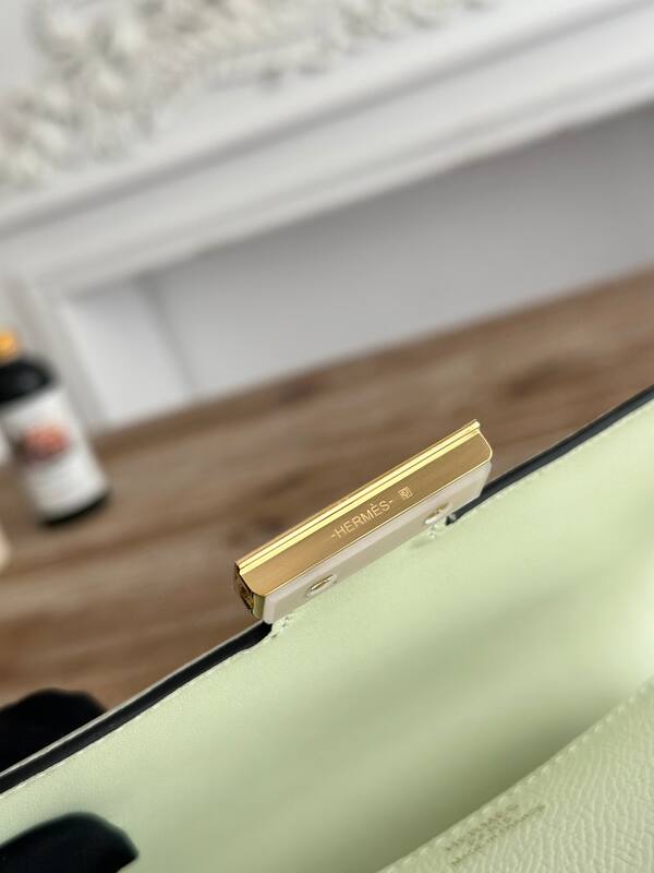 Hermes Constance Light green crossbody — Top Quality Replica