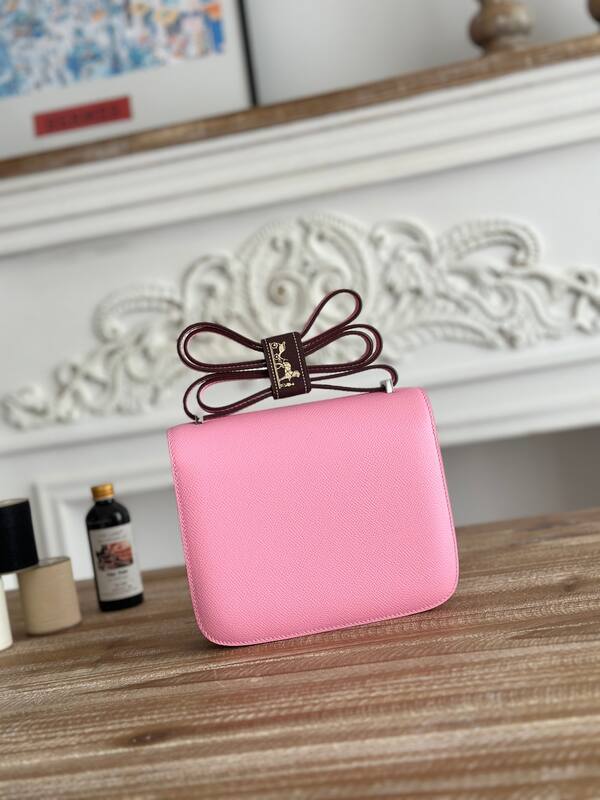 Hermes Constance Pink crossbody — Top Quality Replica