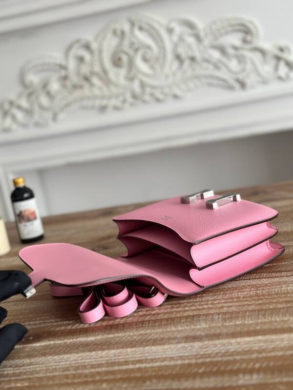 Hermes Constance Pink crossbody — Top Quality Replica