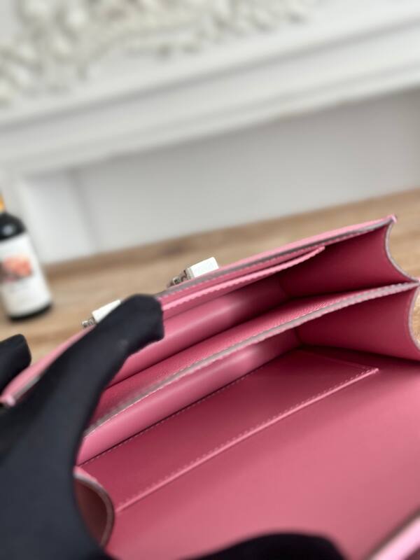 Hermes Constance Pink crossbody — Top Quality Replica