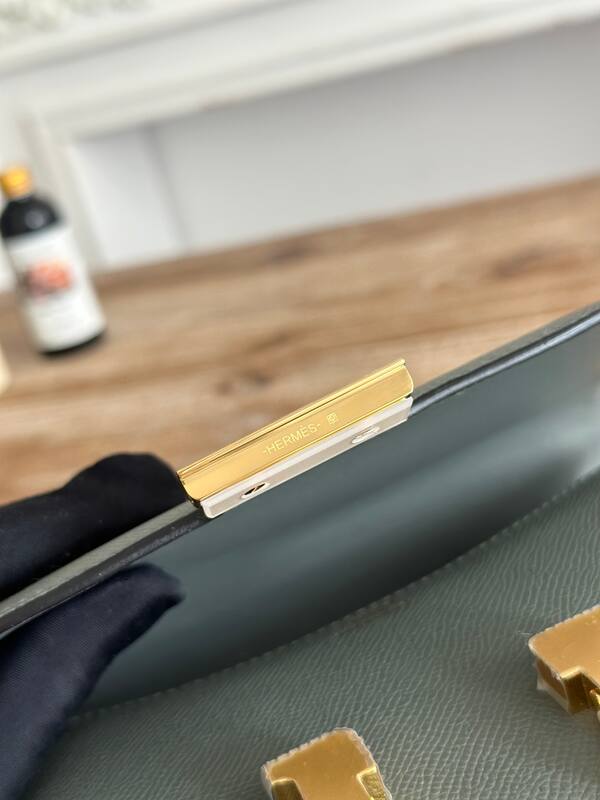 Hermes Constance Grey crossbody — 1:1 Replica