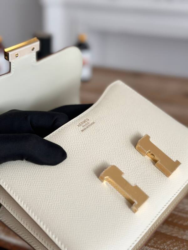 Hermes Cream crossbody — AAA Quality Replica