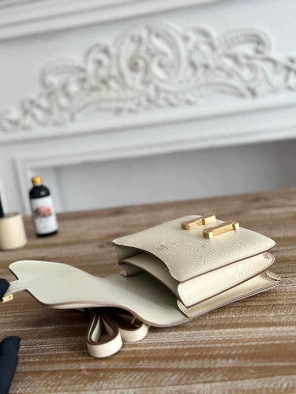 Hermes Cream crossbody — AAA Quality Replica
