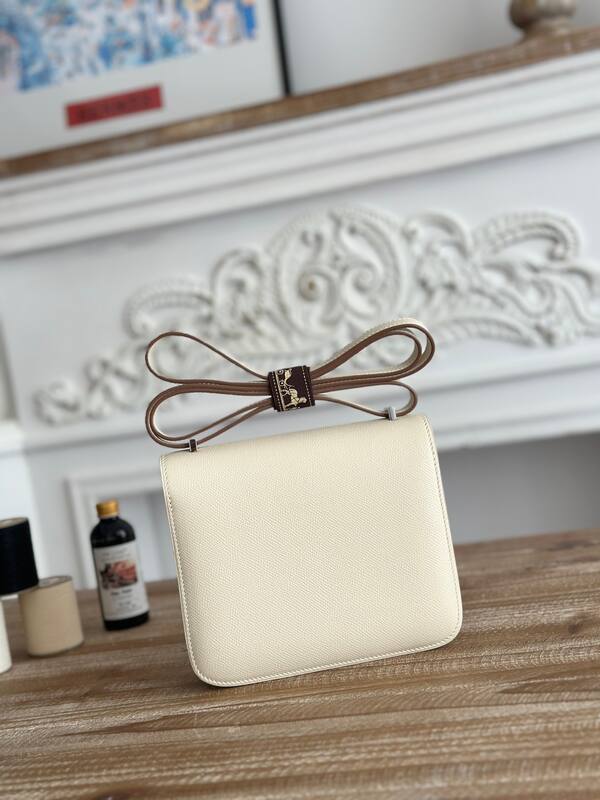 Hermes Constance Cream crossbody — Top Quality Replica