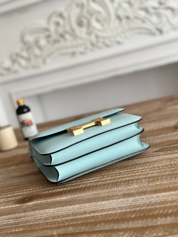 Hermes Constance Light blue crossbody — Top Quality Replica