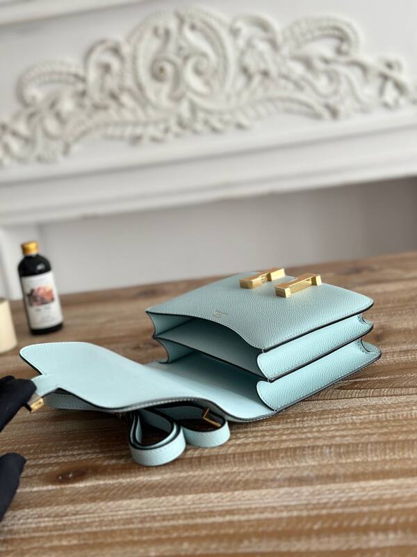 Hermes Constance Light blue crossbody — Top Quality Replica
