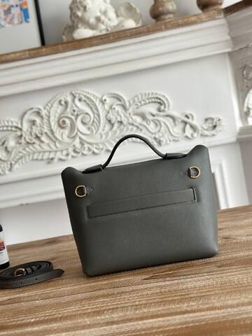 Hermes Kelly To Go Dark gray mini crossbody AAA Quality Replica