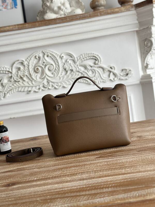 Hermes 2424 Taupe mini shoulder — 1:1 Replica