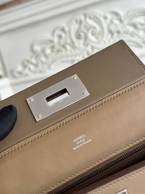 Hermes 2424 Taupe mini shoulder — 1:1 Replica