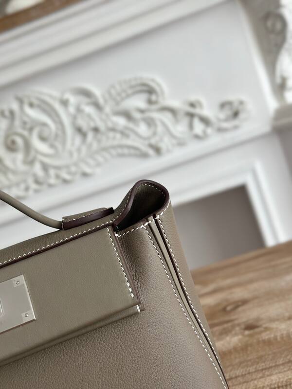 Hermes Hermes bag Etoupe mini crossbody — Premium Replica