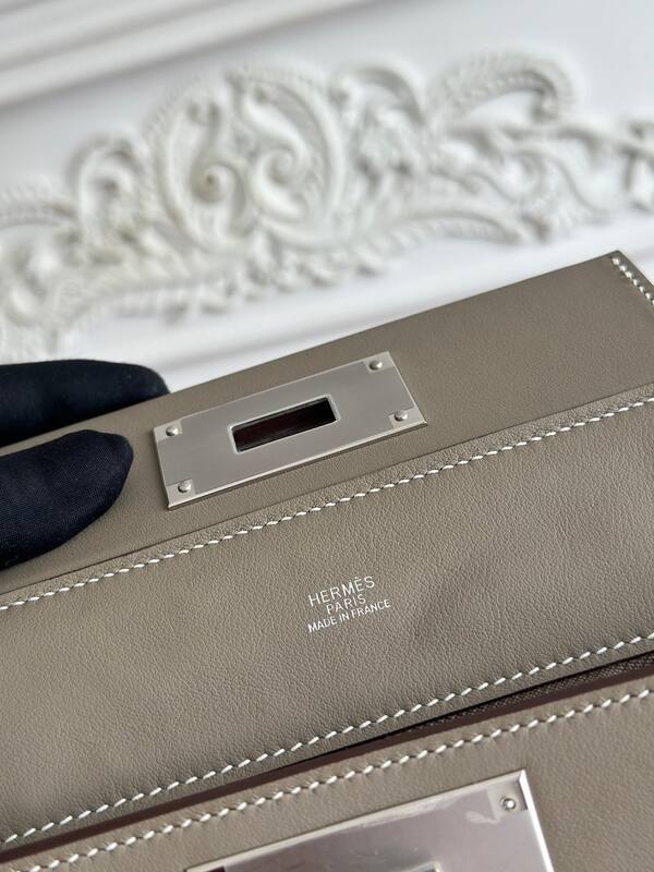 Hermes Hermes bag Etoupe mini crossbody — Premium Replica