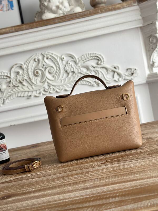 Hermes Kelly 2424 Gold mini crossbody — Premium Replica