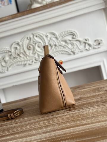 Hermes Kelly 2424 Gold mini crossbody Premium Replica