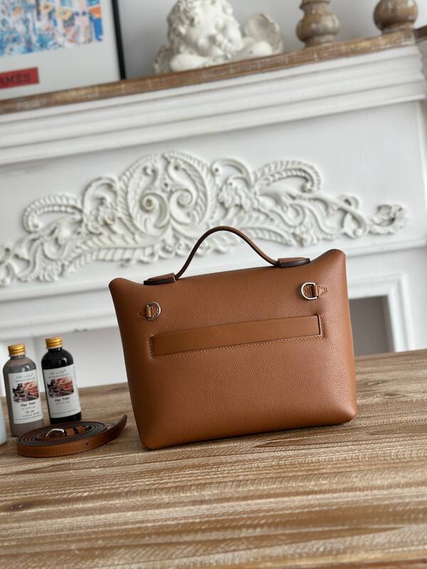 Hermes Kelly 2424 Brown mini everyday — Premium Replica