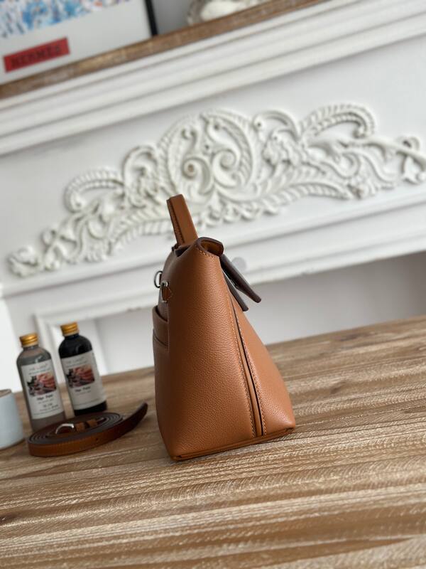 Hermes Kelly 2424 Brown mini everyday — Premium Replica