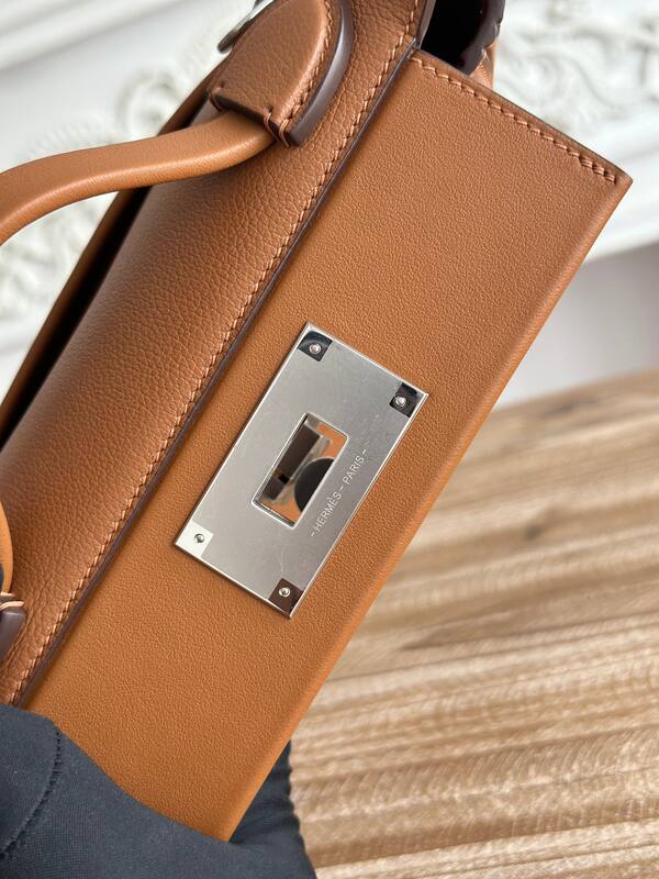 Hermes Kelly 2424 Brown mini everyday — Premium Replica