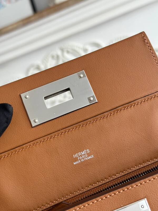 Hermes Kelly 2424 Brown mini everyday — Premium Replica