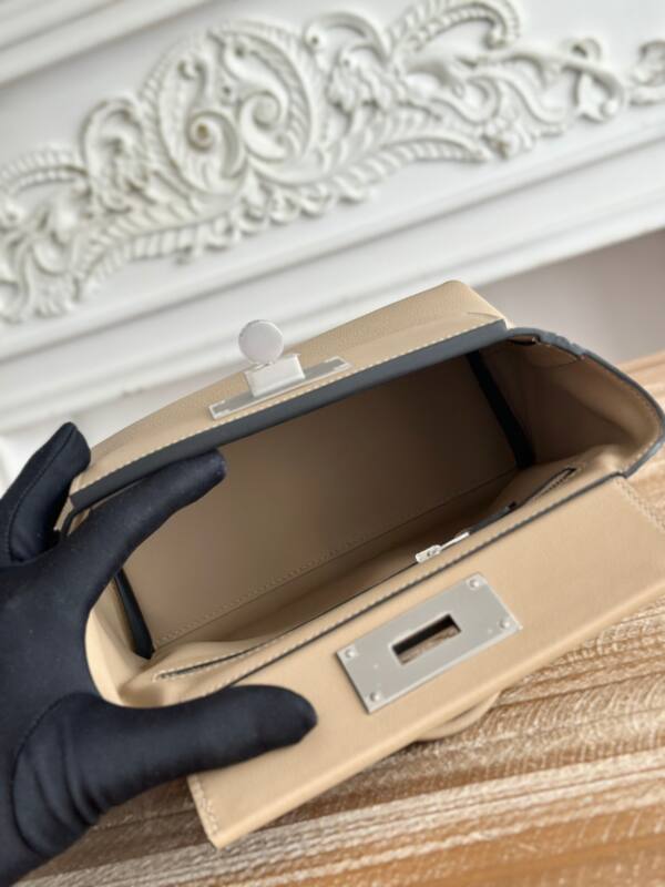 Hermes Hermes bag Beige mini crossbody — Premium Replica