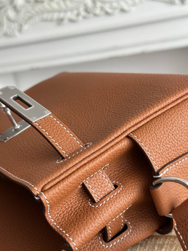 Hermes Kelly Messenger Gold Togo crossbody — 1:1 Replica