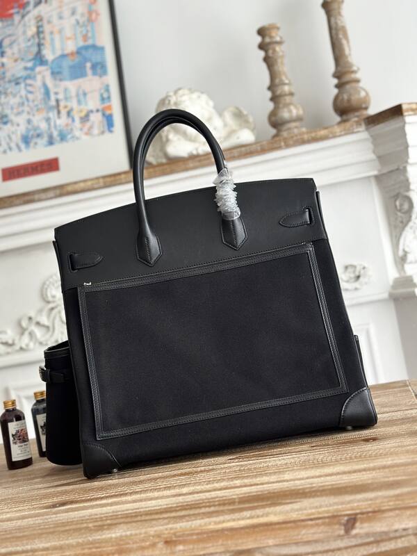Hermes Hac 40 cargo Black 40 travel — Premium Replica