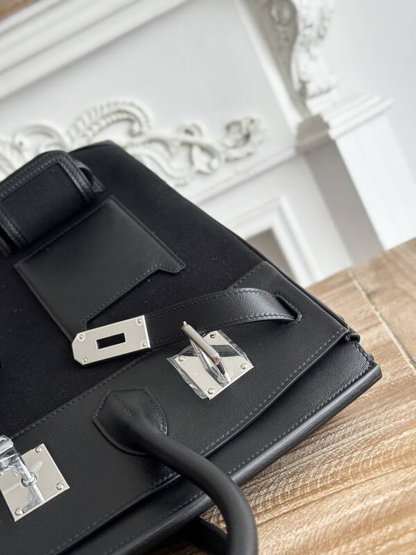 Hermes Hac 40 cargo Black 40 travel — Premium Replica