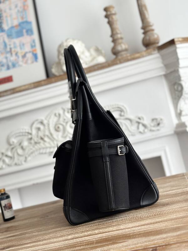 Hermes Hac 40 cargo Black 40 travel — Premium Replica