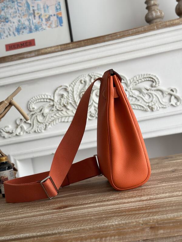 Hermes Hac a dos Orange crossbody — Top Quality Replica
