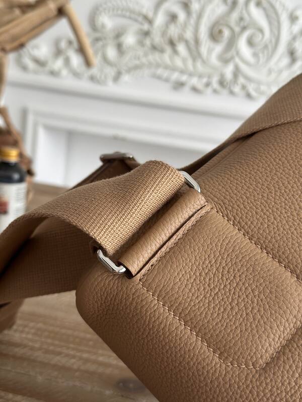 Hermes HAC dos Milk brown crossbody — Top Quality Replica
